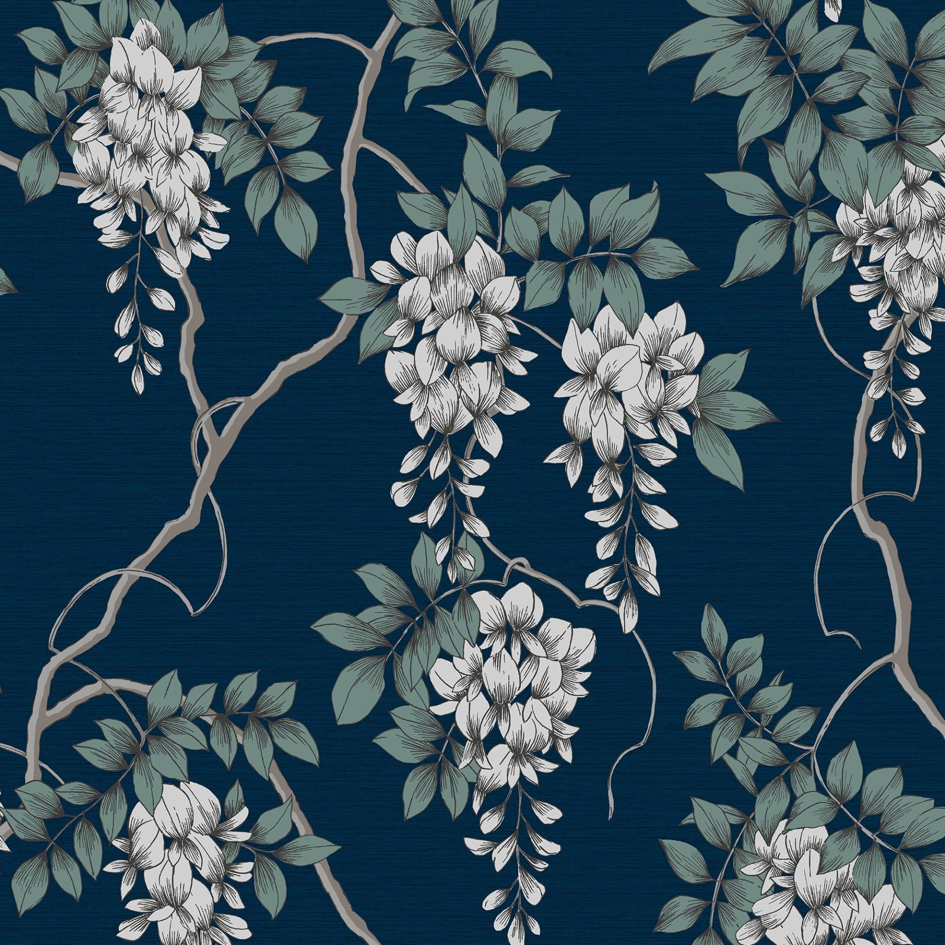 Superfresco Easy Vliestapete "Glyzinienbaum" geblümt geprägt 10mx52cm (ca. 5m2) von Superfresco Easy