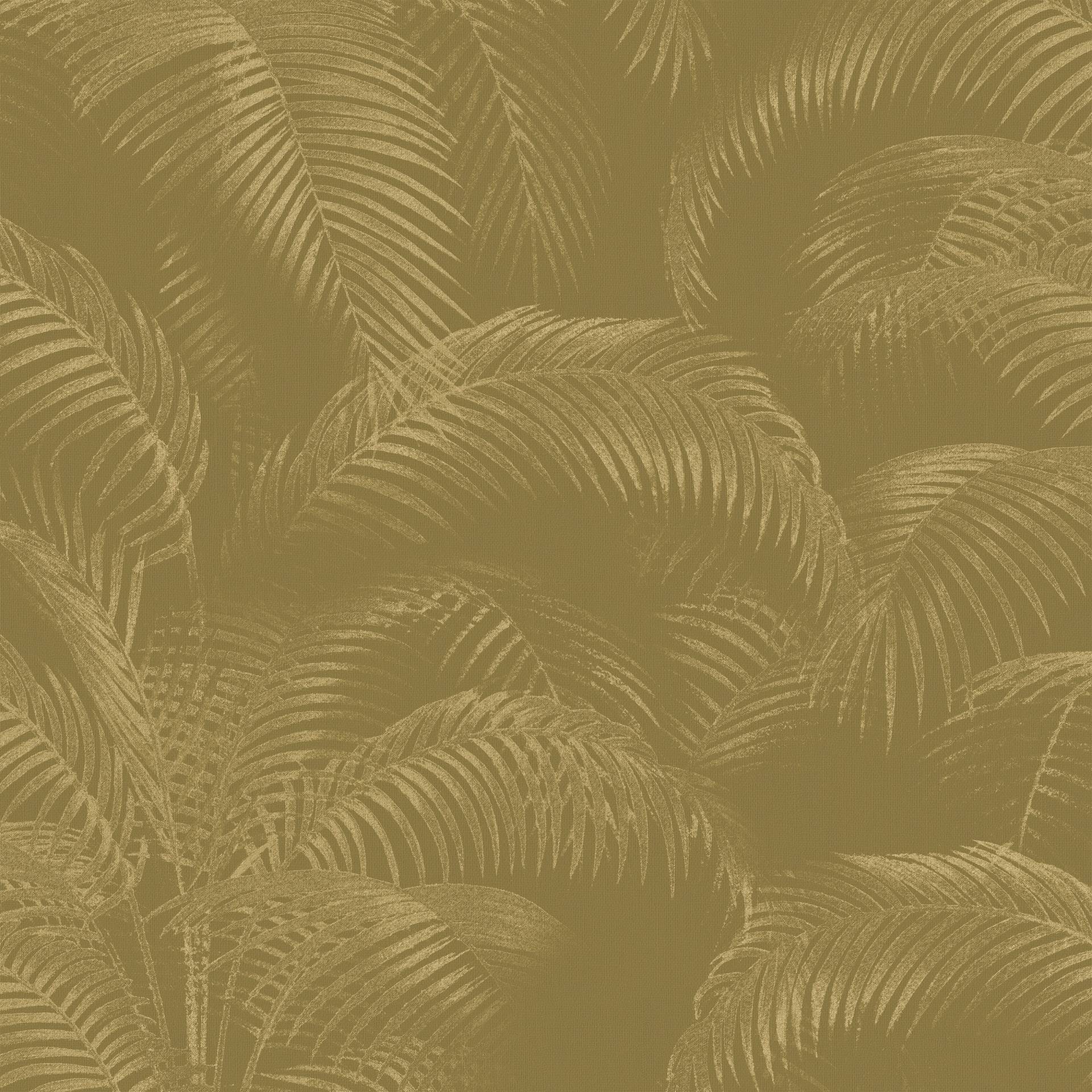 Superfresco Easy Vliestapete "Palmen Ocker" Motiv texturiert floral von Superfresco Easy