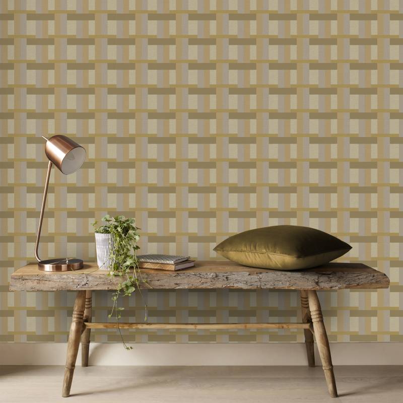 Superfresco Easy Vliestapete "Perfect Symmetry" 3D-Optik geprägt 10mx52cm (ca. 5m2) von Superfresco Easy