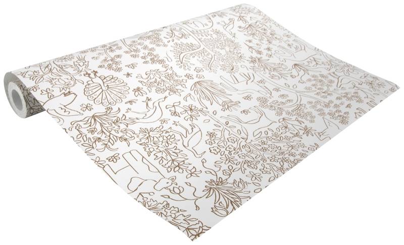 Superfresco Easy Vliestapete "Puck" gemustert FSC zertifiziert, mit lebhaftem Druck, 10 Meter Länge von Superfresco Easy