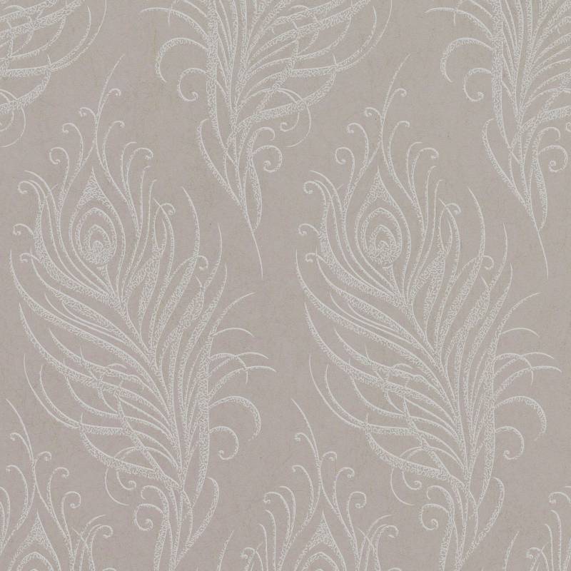 Superfresco Easy Vliestapete "Quill" geprägt Pfauenfeder 10 m x 0.52 m von Superfresco Easy