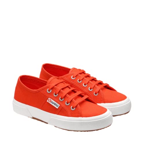 SUPERGA 2750-COTU Classic, Aq1 Orange Lt Coral Kabel, 36 EU von Superga