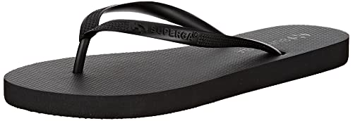 SUPERGA Damen 4121 Flip Flops Gymnastikschuh, A03 Schwarz, 41 EU von Superga