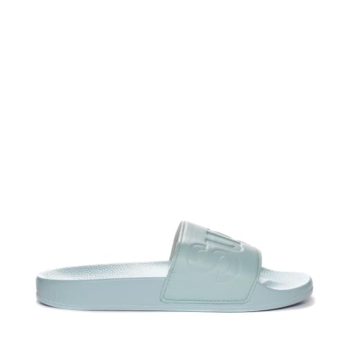 SUPERGA - Flip-Flops für Damen und Herren, Hellblau, für Strand, Modell 1908 SLIDES POLYSOFT,Größe: 41, Azure Ice, 41 EU von Superga
