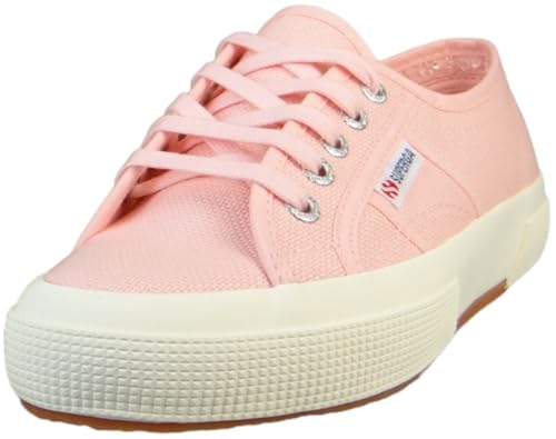 SUPERGA Unisex 2750-Baumwolle Classic Oxford-Schuh, Pink Tickled Elfenbein, 43 EU von Superga