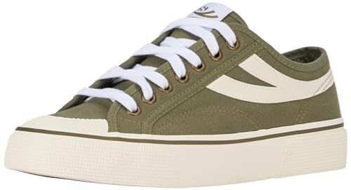 SUPERGA Unisex 2750 Panatta 3.0 Oxford-Schuh, Green Sherwood White, 35 EU von Superga