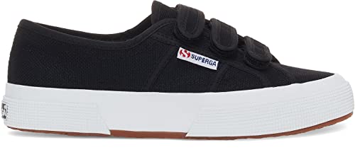 SUPERGA Unisex 2750 Print Oxford-Schuh, Black Fwhite, 35 EU von Superga