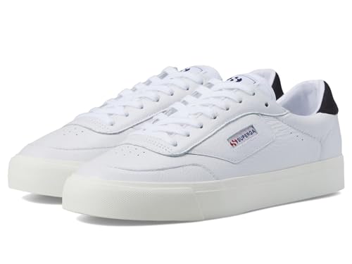 SUPERGA Unisex 3843 Kurz Oxford-Schuh, White Bristol Black, 35 EU von Superga