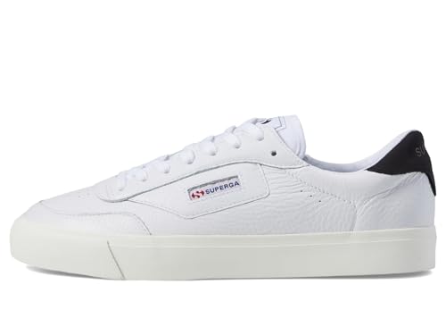 SUPERGA Unisex 3843 Kurz Oxford-Schuh, White Bristol Black, 40 EU von Superga