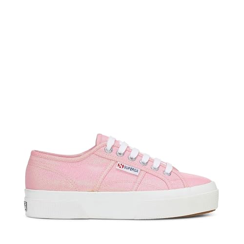 SUPERGA Wedge 2740 Platform Klingen, A1g Pink Begonia Iridesc, 37 EU von Superga