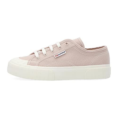 Superga 2630 Stripe Damen Canvas Sneaker Rosa, Rose, 38 EU von Superga