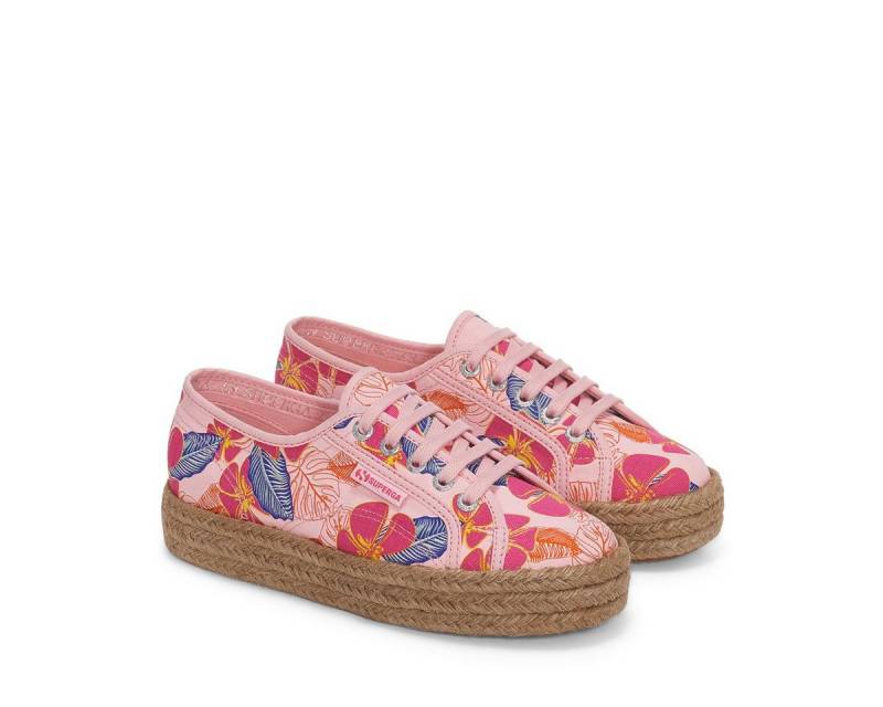 Superga 2730 ROPE HIBISCUS FLOWER PRINT Plateausneaker von Superga