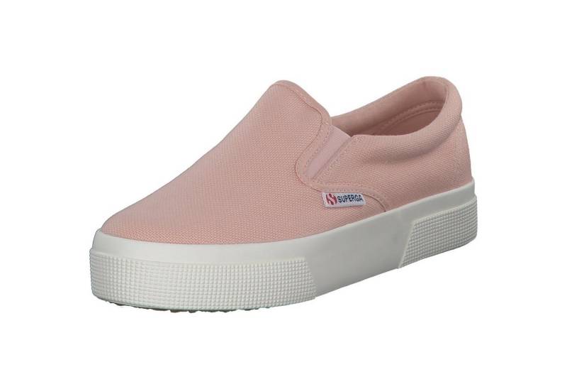 Superga 2740 Platform Slip On S7122RW Slipper von Superga