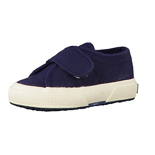 Superga 2750 Bvel, Unisex Kinder Sneakers, Blau/933 Navy, 18 EU von Superga