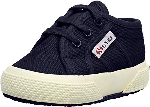 Superga 2750-Bebj baby classic S0005P0, Unisex - Kinder Sneaker, blau, (navy 933 ), 23 EU (6 UK) von Superga