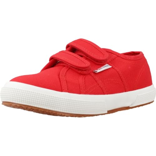 Superga 2750-COTJSTRAP Classic Oxford-Schuh, RED-White, 26 EU von Superga