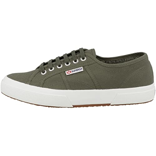 Superga 2750-COTU CLASSIC, Unisex - Erwachsene Sneaker, Grün (Sherwood Green), 43 EU (9 UK) von Superga