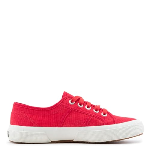 Superga Herren 2750 Cotu Classic Turnschuhe, Rot Red White, 37 EU von Superga