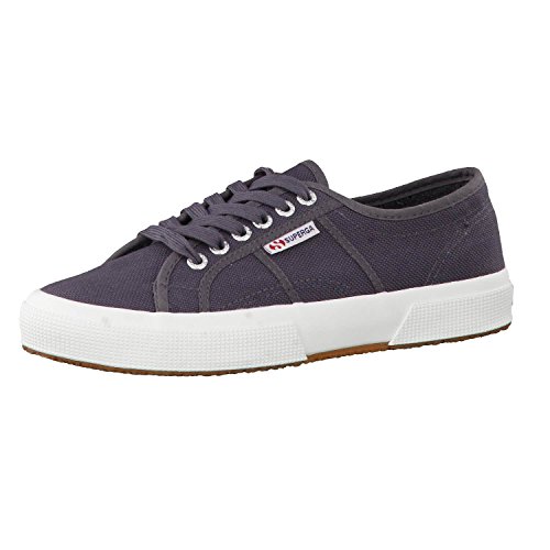 Superga Unisex 2750 COTU Classic Sneaker, Grau (Dk Grey Iron F67), 43 EU von Superga