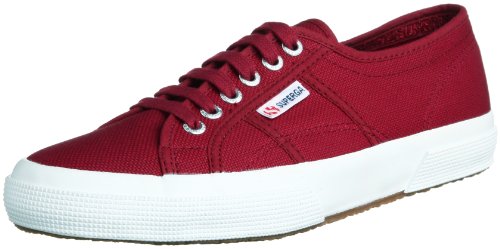 Superga Unisex 2750 COTU Classic Sneaker, Rot Scarlet S104, 35.5 EU von Superga