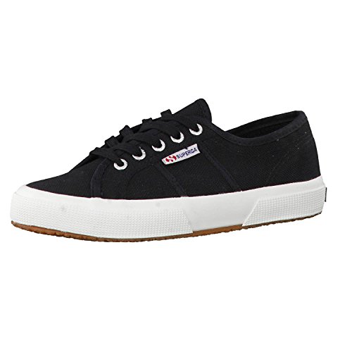 Superga Unisex 2750 COTU Classic Sneaker, Schwarz F83, 37 EU von Superga