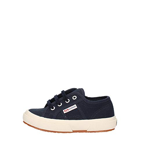 Superga 2750 Jcot Classic, Unisex-Kinder Low-Top, Blau (933), 27 EU (9.5 UK) von Superga