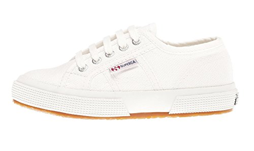 Superga 2750 Jcot Classic, Unisex-Kinder Low-Top, Weiß (901), 25 EU (7.5 UK) von Superga