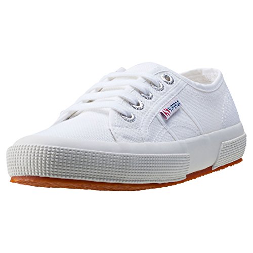 Superga 2750 Jcot Classic, Unisex-Kinder Low-Top, Weiß (901), 26 EU (8.5 UK) von Superga