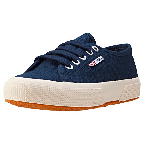 Superga 2750 Jcot Classic, Unisex-Kinder Low-Top, Blau (933), 28 EU (10 UK) von Superga