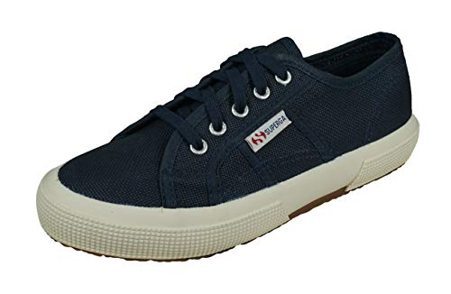 Superga 2750 Jcot Classic, Unisex-Kinder Low-Top, Blau (933), 37 EU (4 UK) von Superga