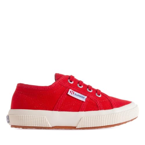 Superga 2750 Jcot Classic, Unisex-Kinder Low-Top, Rot (Red 975), 31 EU (12.5 UK) von Superga
