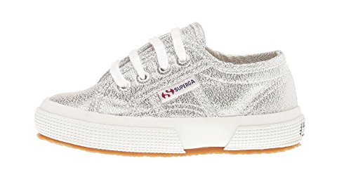 Superga 2750-LAMEB S0028T0, Mädchen Sneaker, Silber (031), 22 EU von Superga