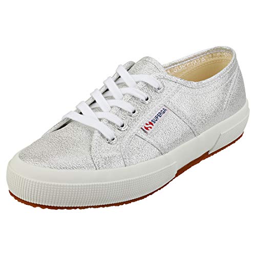 Superga Damen 2750-lamew Gymnastikschuhe, Silber (Grey Silver 031), 35 EU von Superga