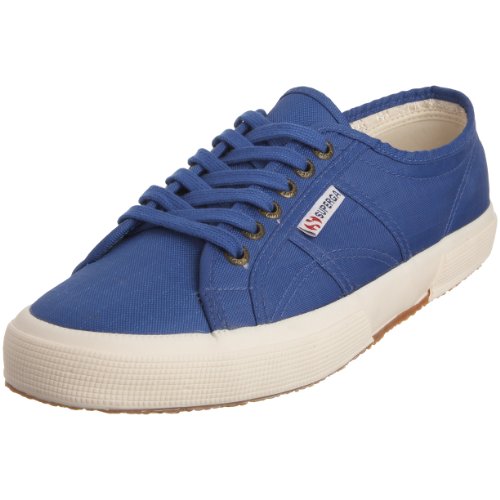 Superga 2750 Nylonchecku S003TM0, Unisex - Erwachsene Sneaker, blue royal-947, 47.5 EU / 12.5 UK von Superga