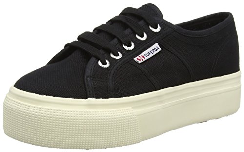 Superga Damen 2790acotw Linea Up And Down Sneaker, Schwarz, 38 EU von Superga