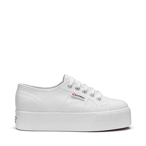 Superga Damen 2790acotw Linea Up And Down Sneaker, White 901, 37 EU von Superga