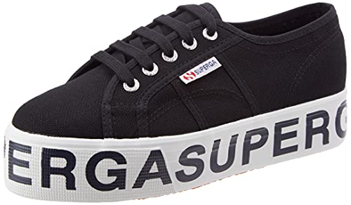 Superga Damen 2790-cotw Outsole Lettering Sneaker, 999, 36 EU von Superga