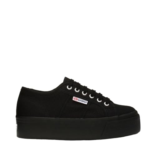 SUPERGA Schwarze Schuhe, Schwarz , 39 EU von Superga