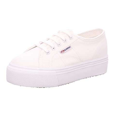 Superga Damen 2790acotw Linea Up and Down Sneaker, White, 41 EU von Superga