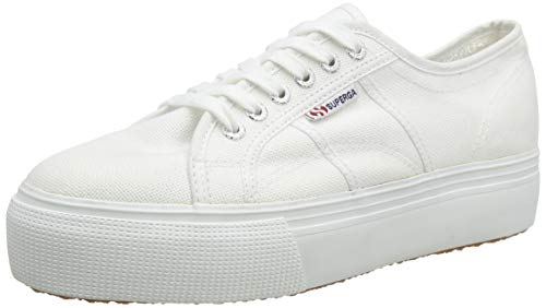 Superga Damen 2790acotw Linea Up and Down Sneaker, White, 36 EU von Superga