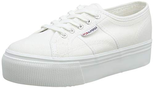 Superga Damen 2790acotw Linea Up and Down Sneaker, White, 36 EU von Superga