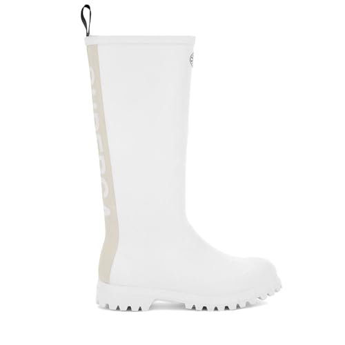 Superga 799 Rubber Boots Lettering Stivale White S00G700 37 von Superga