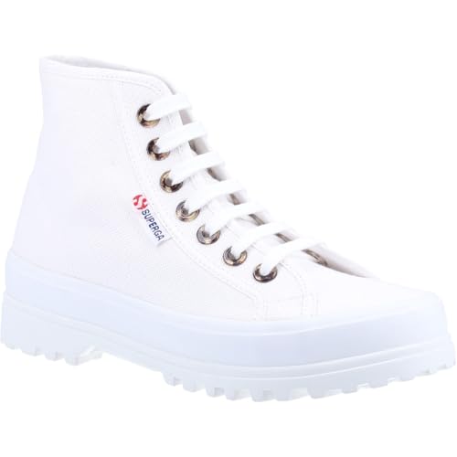 Superga 2341 Alpina Resin Eyelets Damen Stiefeletten Weiß 39, weiß, 39.5 EU von Superga