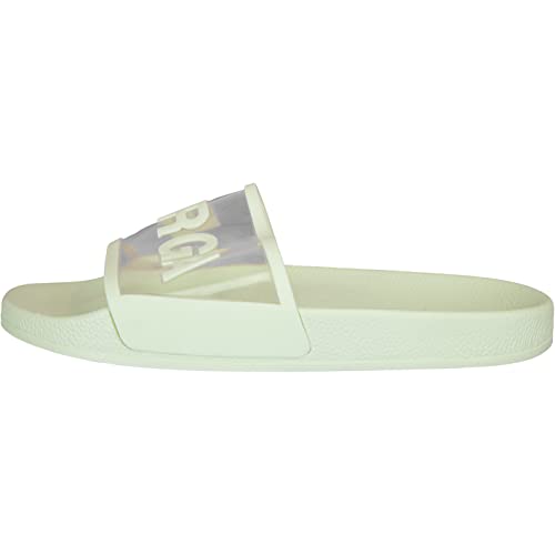 Superga Clear Slides Badelatschen (Green Primrose, Numeric_38) von Superga