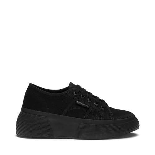 Superga Damen 2287-Cotw Gymnastikschuhe, Schwarz (Total Black 997), 35 EU von Superga