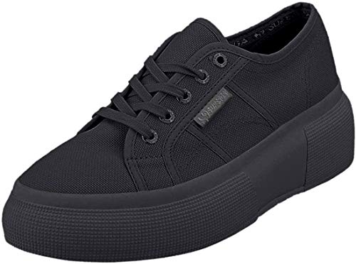 Superga Damen 2287-COTW Gymnastikschuhe, Schwarz (Total Black 997), 38 EU von Superga