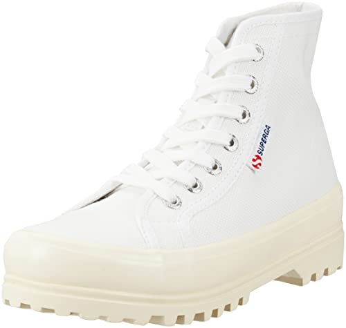 Superga Damen 2341 Alpina Gum Oxford-Schuh, Weiß Shiny Offwhite, 38 EU von Superga