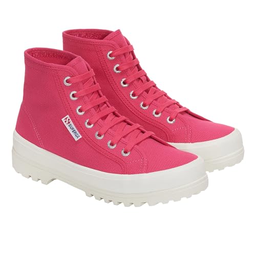 Superga Damen 2341 Cotu Alpina High Tops, Fuchsia Pink Avorio, 38 EU Superga Damen 2341 Cotu Alpina High Tops, Fuchsia Pink Avorio, 38 EU von Superga
