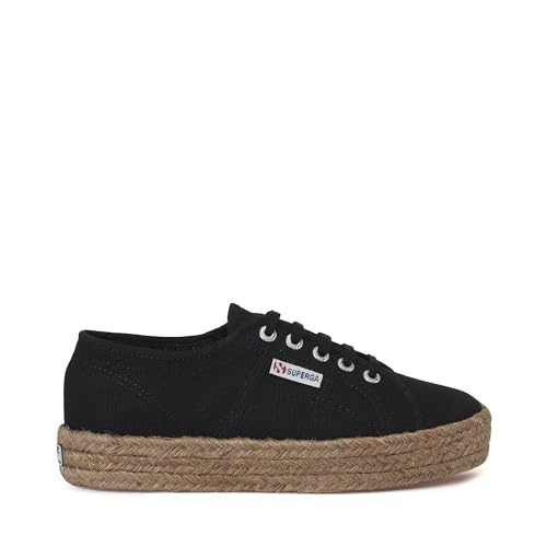 Superga Mädchen 2730-cotropew Gymnastikschuhe, Schwarz Full Black 996, 35 EU von Superga