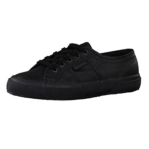 Superga Damen 2750-lamew Gymnastikschuhe, Schwarz Total Black, 38 EU von Superga